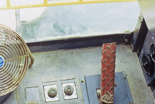 Crane foot-operated switches