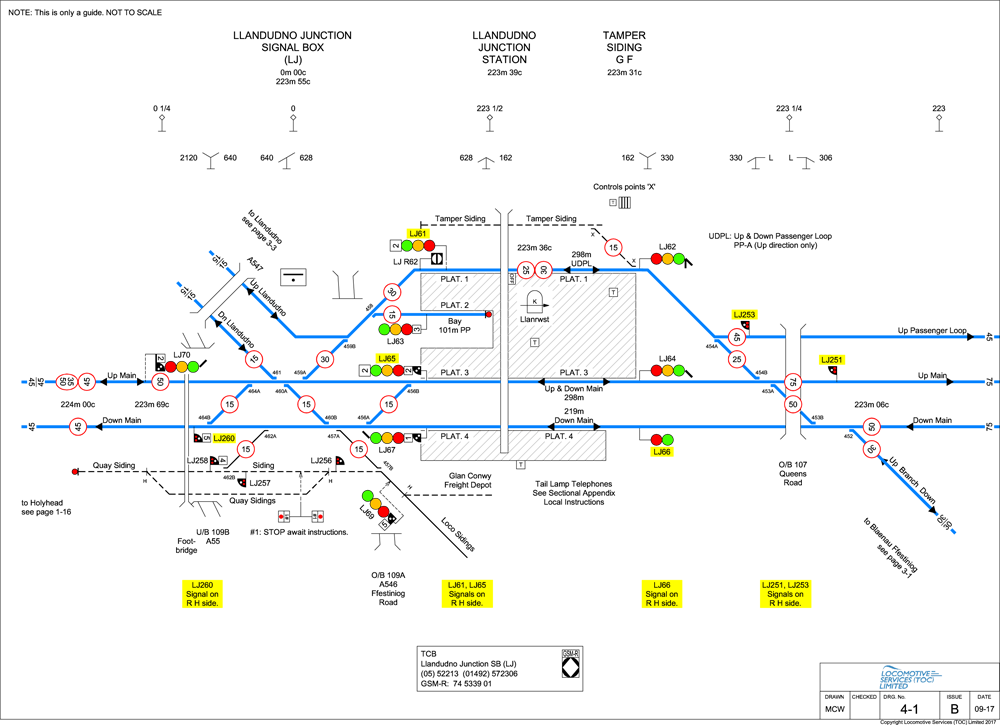 Locomotive Services (TOC) Ltd route risk map