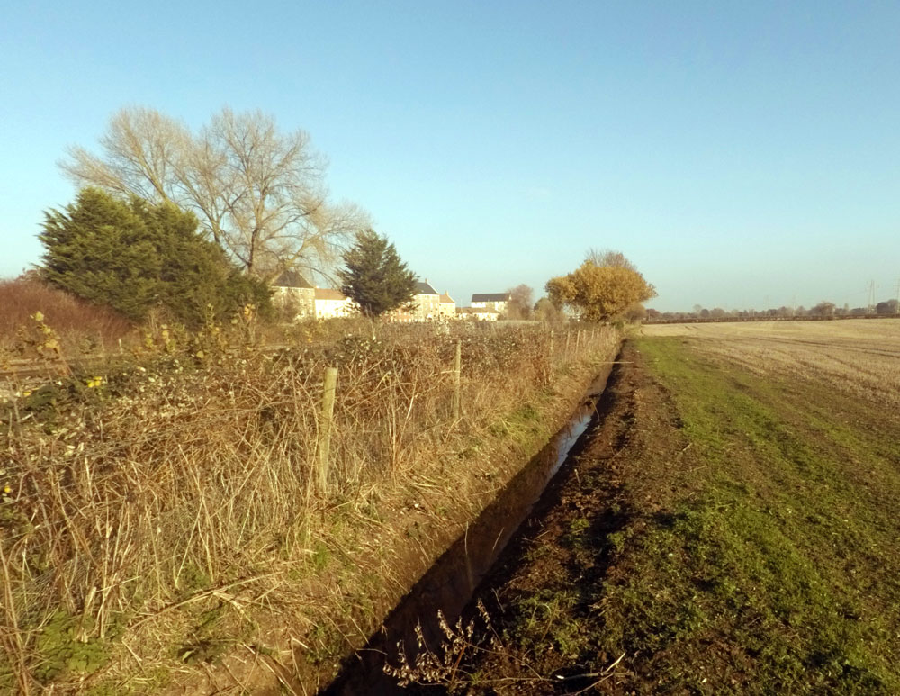 Site of the 1940 railway accident at Norton Fitzwarren, taken in November 2018