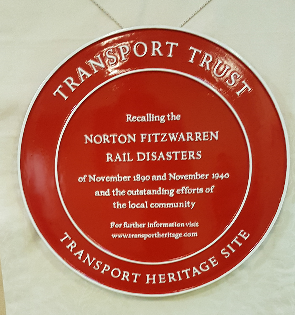 Transport Heritage Site award from the Transport Trust